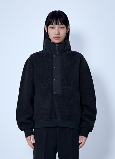 LN-CC® - Entire Studios: System Half Zip Fleece - Black Entire Studios System Half Zip Fleece Black ent0366003