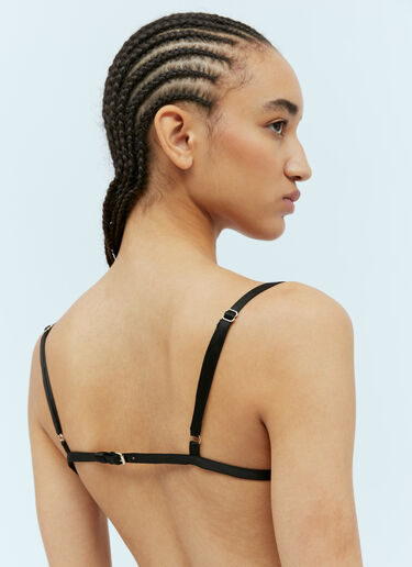 Jacquemus La Saudade Brodée ミニドレス ブラック jac0254015