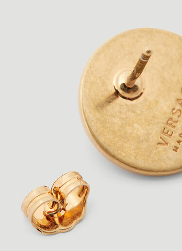 Enamel Medusa Stud Earrings Versace Enamel Medusa Stud Earrings Gold vrs0253042