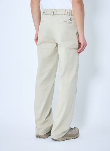 Moncler Twill Pants Beige mon0159015