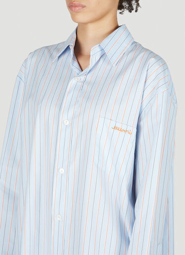 Marni Pinstripe Shirt Blue mni0251003