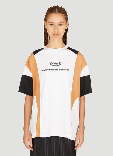 Multi Panel Short Sleeve T-Shirt Martine Rose Multi Panel Short Sleeve T-Shirt White mtr0353001