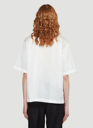 Prada Short-Sleeved Shirt White pra0243061