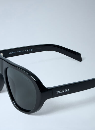 Oversized Acetate Sunglasses Prada Oversized Acetate Sunglasses Black lpr0362003
