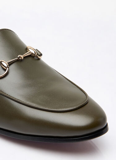 Gucci Jordaan Loafers Green guc0258014