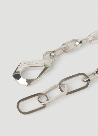 Bottega Veneta Chain Necklace Silver bov0151102