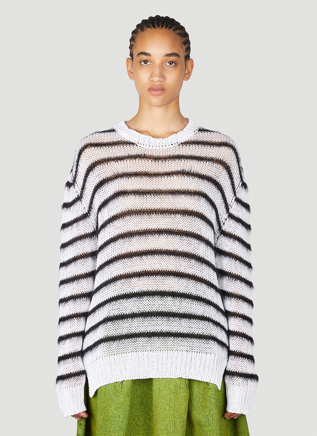 Lightweight white sweater shop