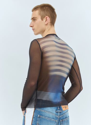 Jean Paul Gaultier Le Mâle Crewneck Top Navy jpg0159001