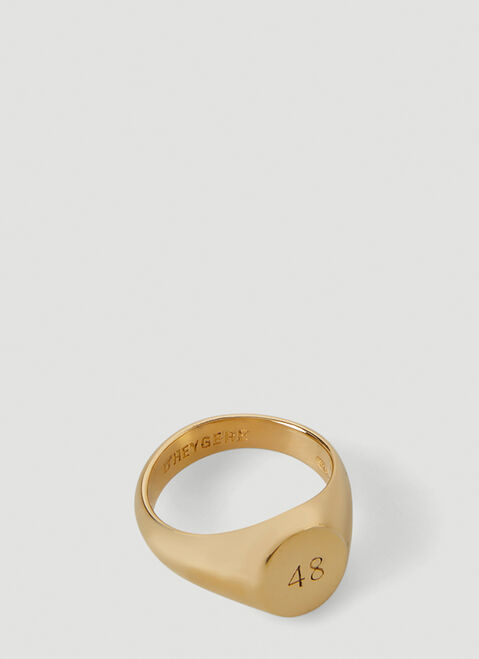 D'heygere Signet Ring White hey0348004