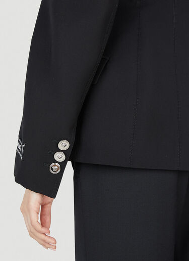 Versace 美杜莎单排扣西装外套 黑色 vrs0252003