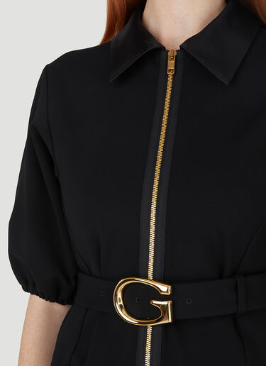 Gucci Gバックルベルト ドレス ブラック guc0247011