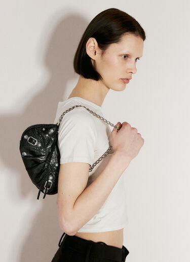 Balenciaga Le Cagole Mini Shoulder Bag Black bal0253057
