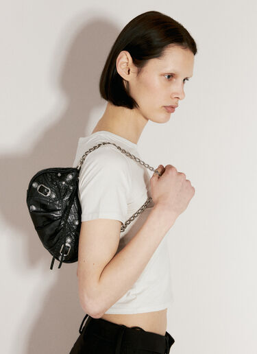 Le Cagole ミニショルダーバッグ Balenciaga Le Cagole ミニショルダーバッグ ブラック bal0253057
