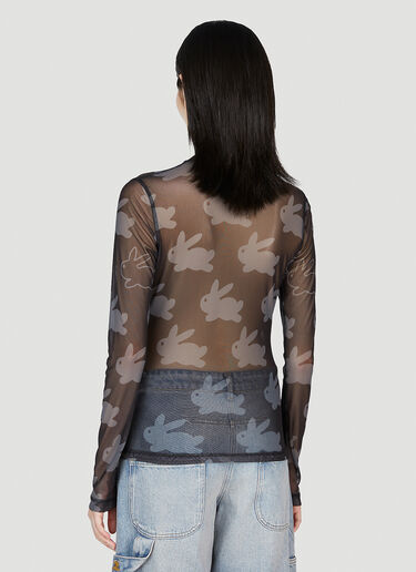JW Anderson Underpinning Long Sleeve Top Black jwa0253007