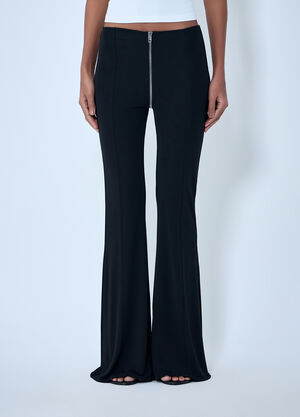 Alexander Wang High-rise Flared Pants Black awg0263006