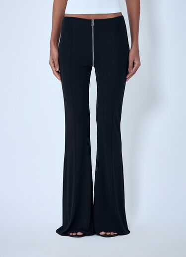 Alexander Wang High-rise Flared Pants Black awg0263006