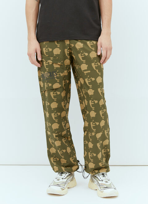 Puma x Pleasures Printed Cargo Pants Purple pup0155005