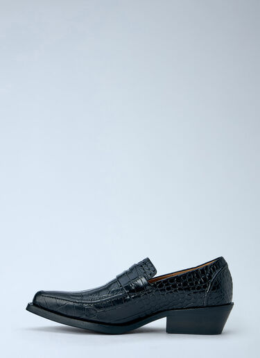 LN-CC® - Our Legacy: Cypher Loafers - Black Our Legacy Cypher Loafers Black our0165001