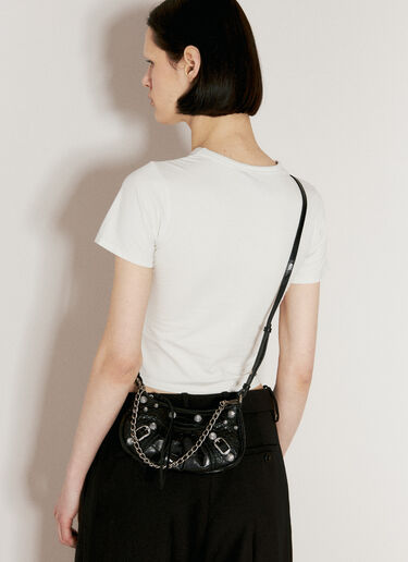 Le Cagole ミニショルダーバッグ Balenciaga Le Cagole ミニショルダーバッグ ブラック bal0253057