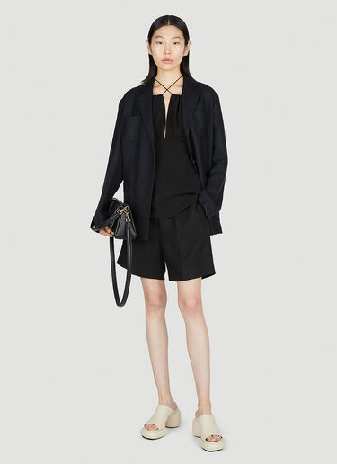 TOTEME Gathered Top Black tot0252015