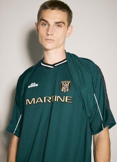 Celebration Football T-Shirt Martine Rose Celebration Football T-Shirt Green mtr0358002