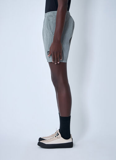 Stone Island Logo Patch Shorts Grey sto0164093