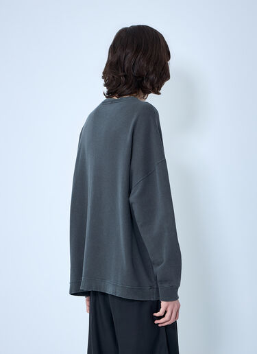 Our Legacy Washed Oversized Sweatshirt Grey our0164015