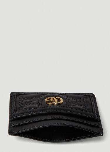 Gucci GG 菱格纹卡包 黑色 guc0251124
