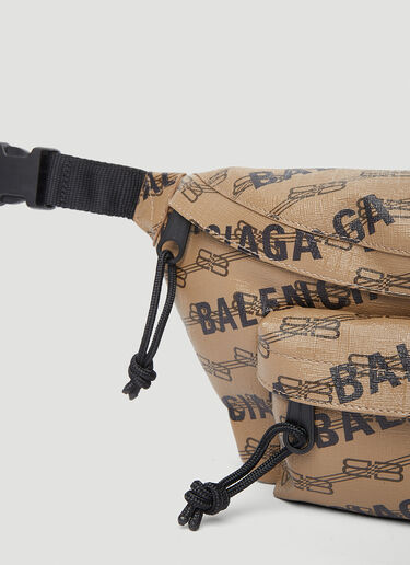 balenciaga logo belt bag