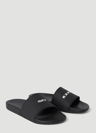 Rick Owens DRKSHDW So Cunty Slides Black drk0152018