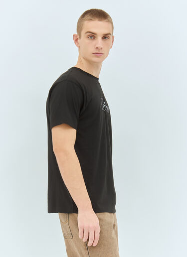 Dime Icy Cursive T-Shirt Black dmt0157005