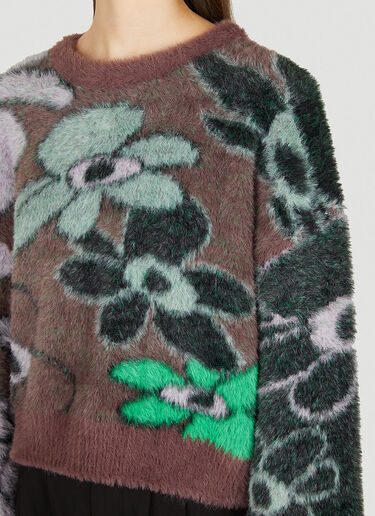 Sleeping On Flowers Sweater P.A.M. Sleeping On Flowers Sweater Brown pam0249011