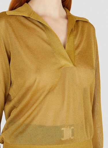 1017 ALYX 9SM Sheer Sweater Gold aly0247023