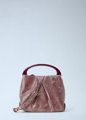 Dries Van Noten Patterned Top Handle Bag Bordeaux dvn0264035