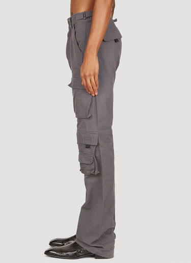 Martine Rose Twist Seam Cargo Pants Grey mtr0154010