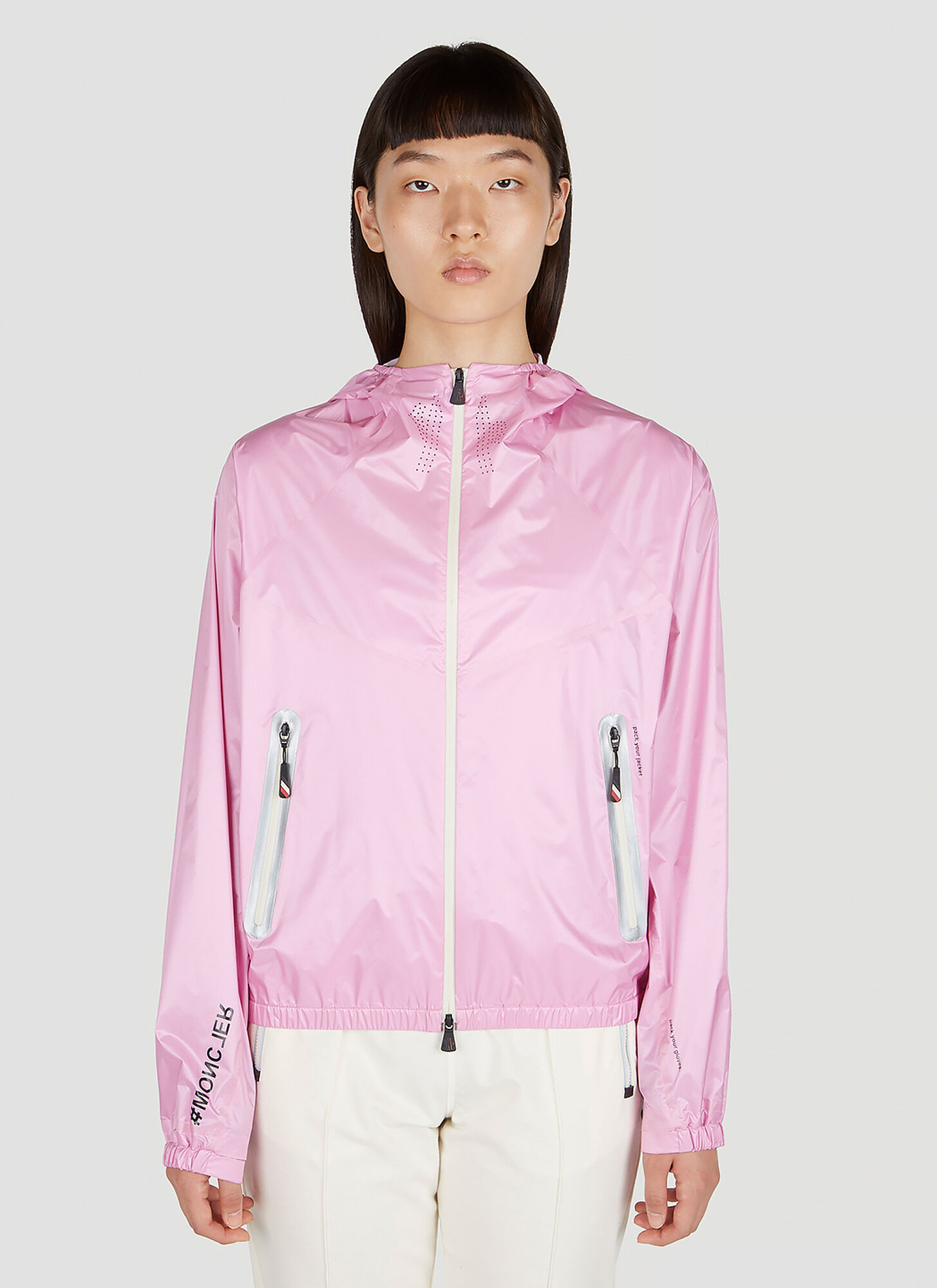 Shop Moncler Crozat Jacket In Pink