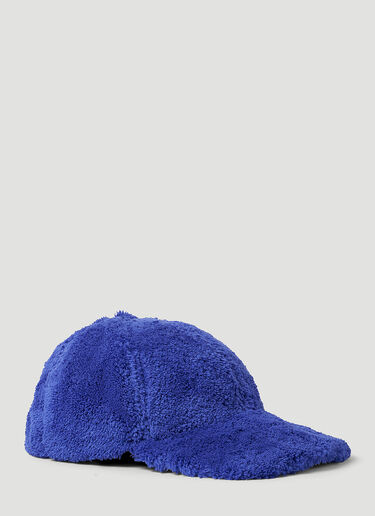 Marni 人造毛皮帽 蓝色 mni0152012