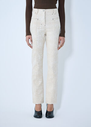 Jacquemus Le De Nimes Jeans White jac0260003