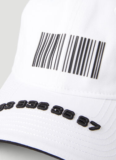 VTMNTS Barcode Cap White vtm0348023