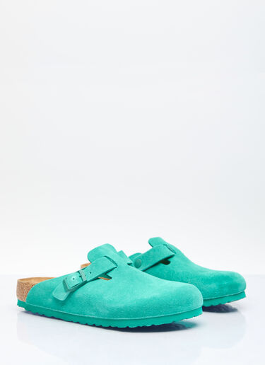Birkenstock Boston Mules Green brk0156007