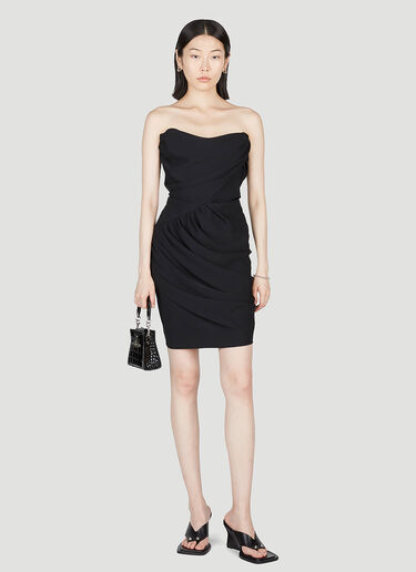 Vivienne Westwood Pointed Corset Dress Black vvw0254003