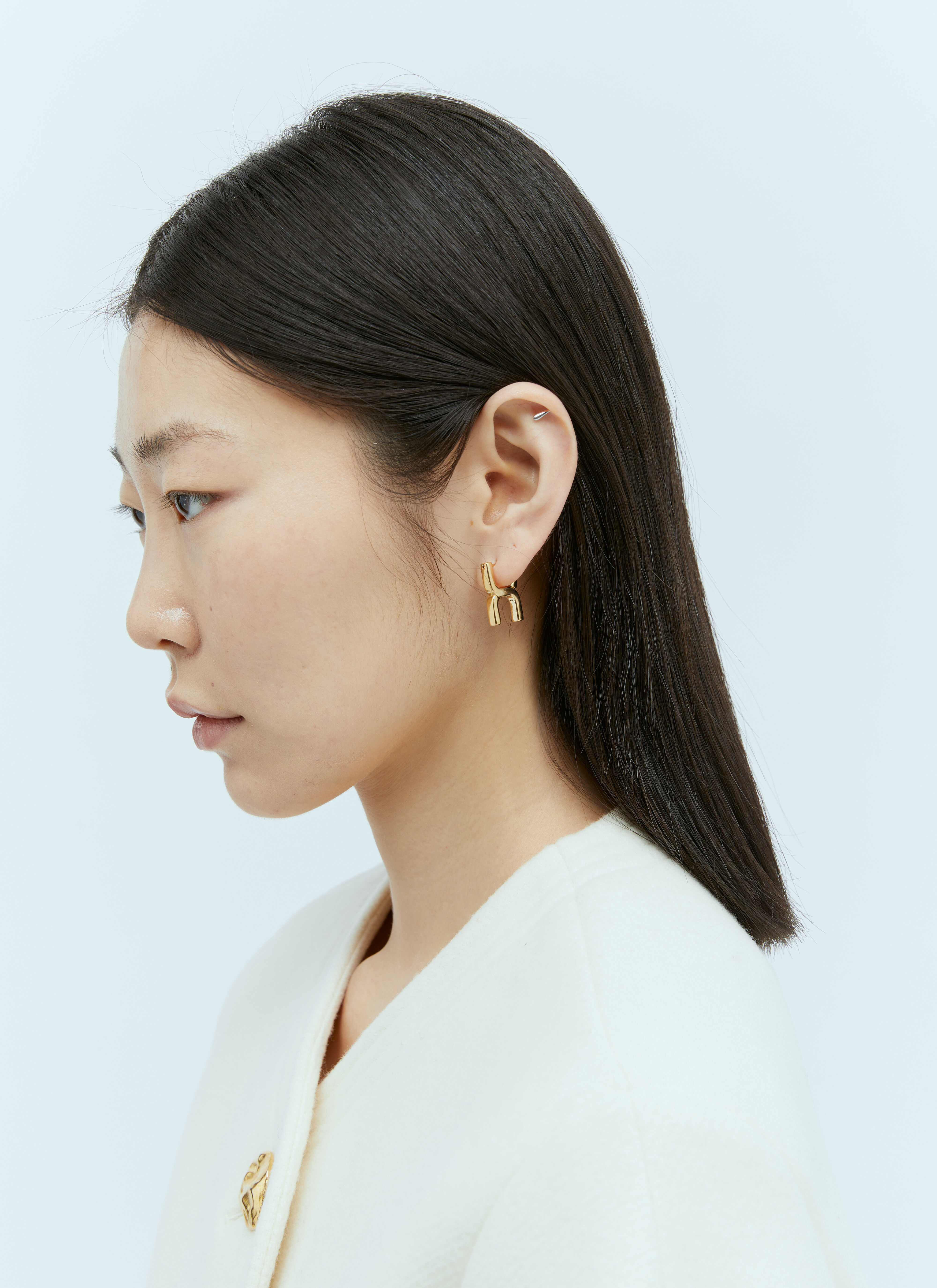 Chloé Marcie Earrings Gold chl0255068