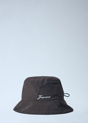 Jacquemus Le Bob Baluchon Bucket Hat Brown jac0164001