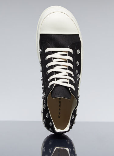 Stud Denim Low Top Sneakers Rick Owens DRKSHDW Stud Denim Low Top Sneakers Black drk0154014
