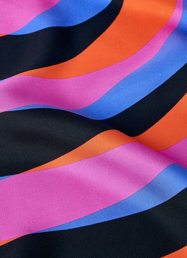 Dries Van Noten Geometric Patterned Silk Scarf Multicolor dvn0264018