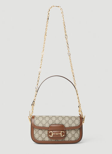 Gucci Canvas GG shoudler bag Brown guc0253199