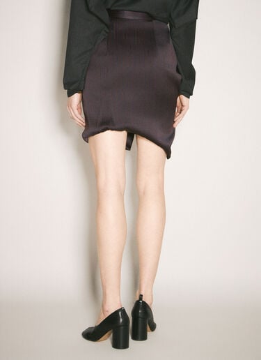 Vivienne Westwood Mini Side Panther Skirt Purple vvw0259038