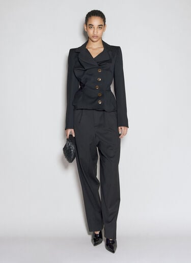 Vivienne Westwood Drunken Tailored Blazer Black vvw0254013