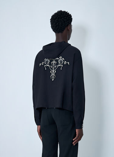 Kiko Kostadinov Slatina Hooded Sweatshirt Black kko0162006