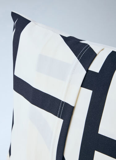 TOTEME Monogram Pillow White tot0264041